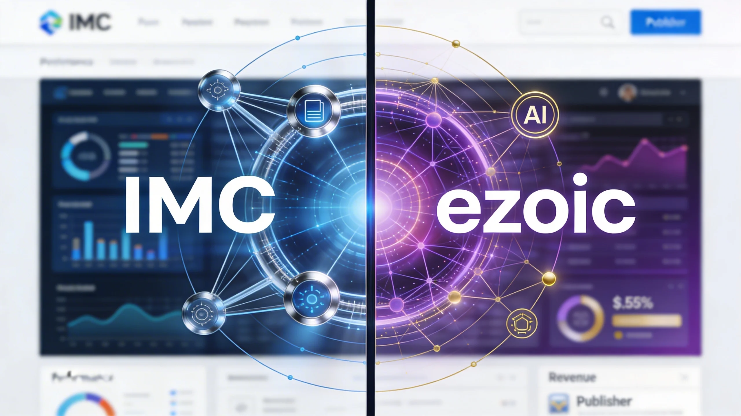 IMC vs. Ezoic: A Feature-by-Feature Comparison for Publishers
