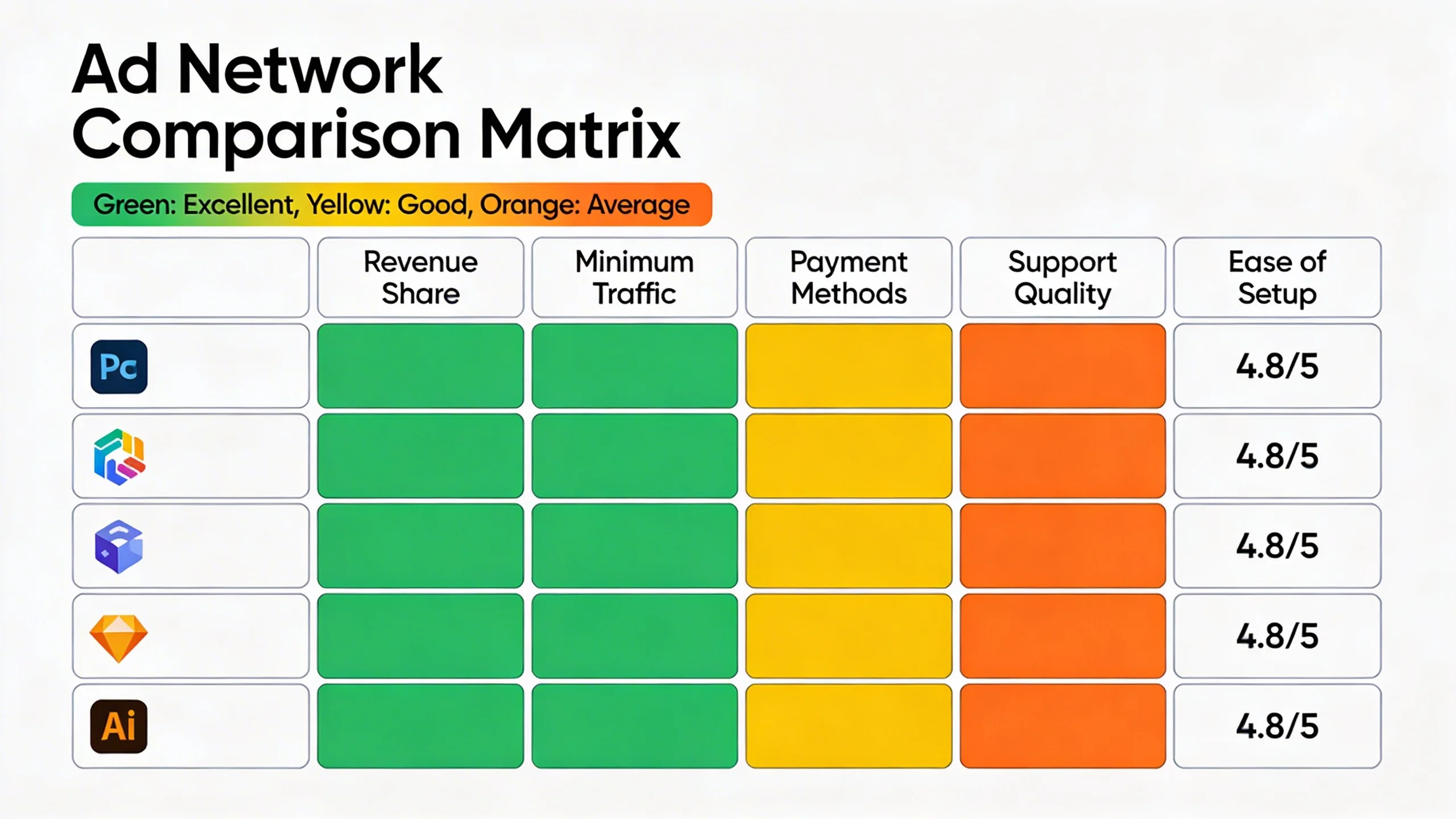 Best Google AdSense Alternatives for High-Traffic Sites (2025 Review) infographic 1