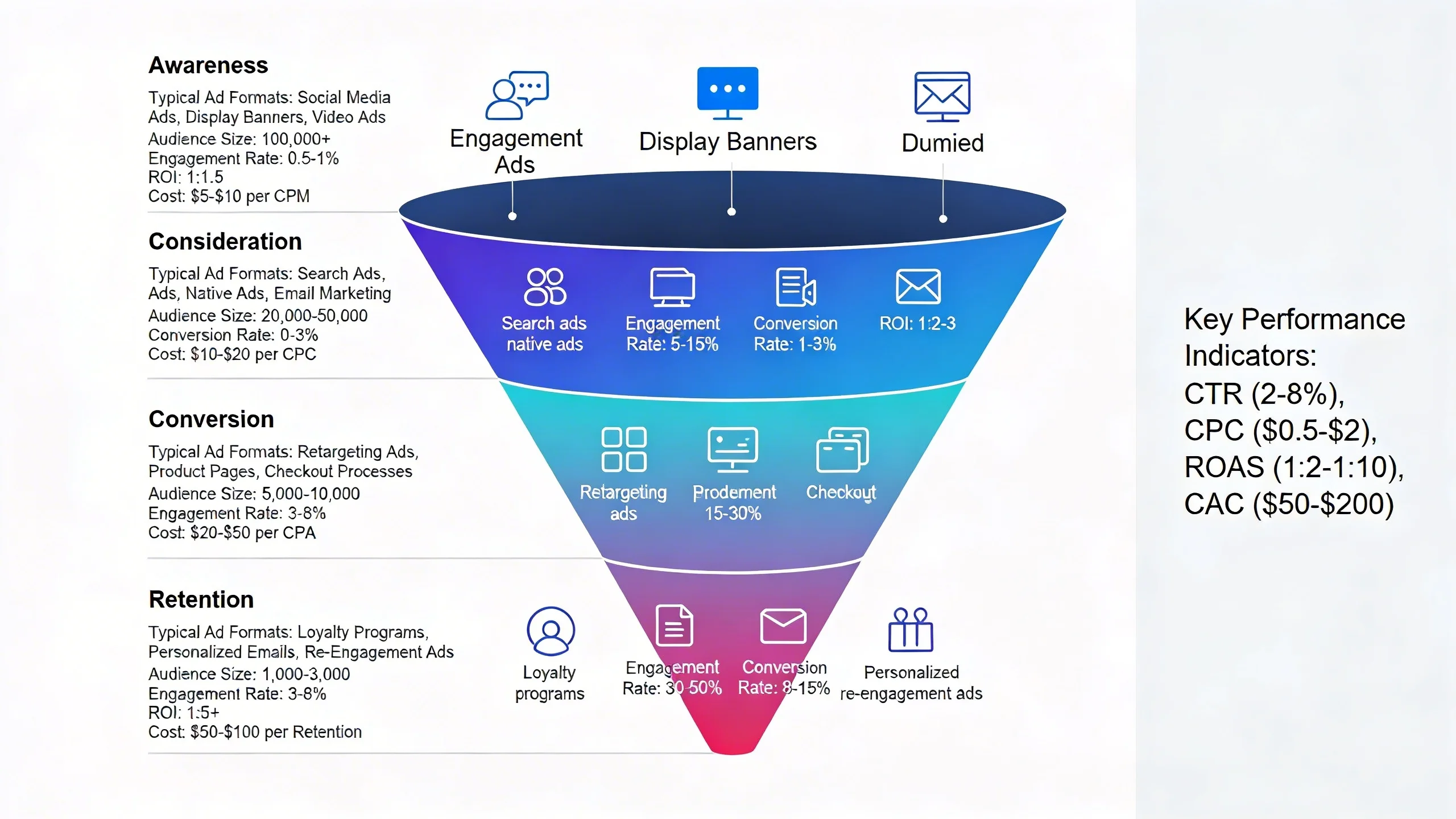 Digital advertising and digital ads infographic 2