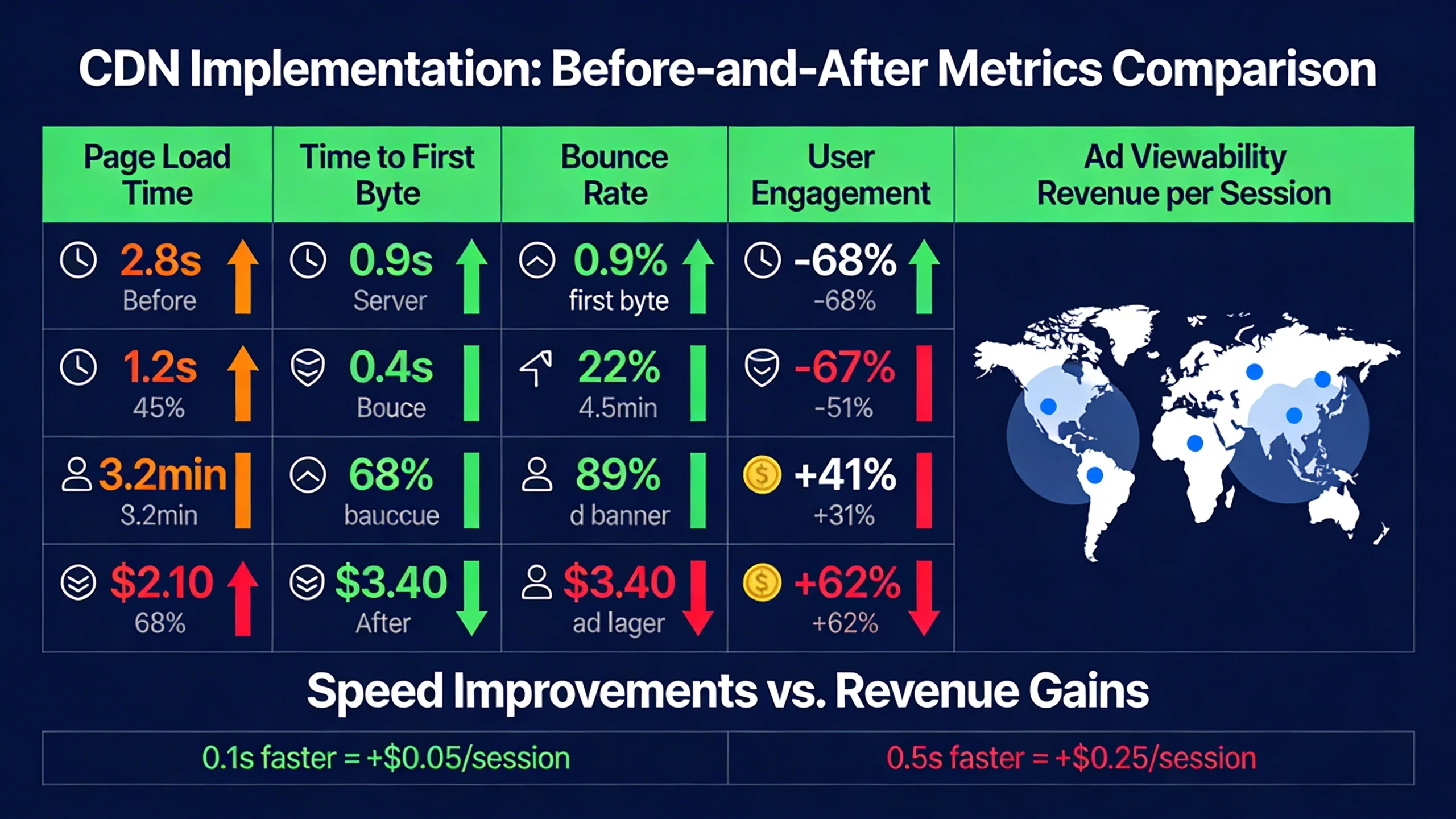 How Using a CDN Can Boost Your Site Speed and Ad Revenue infographic 1