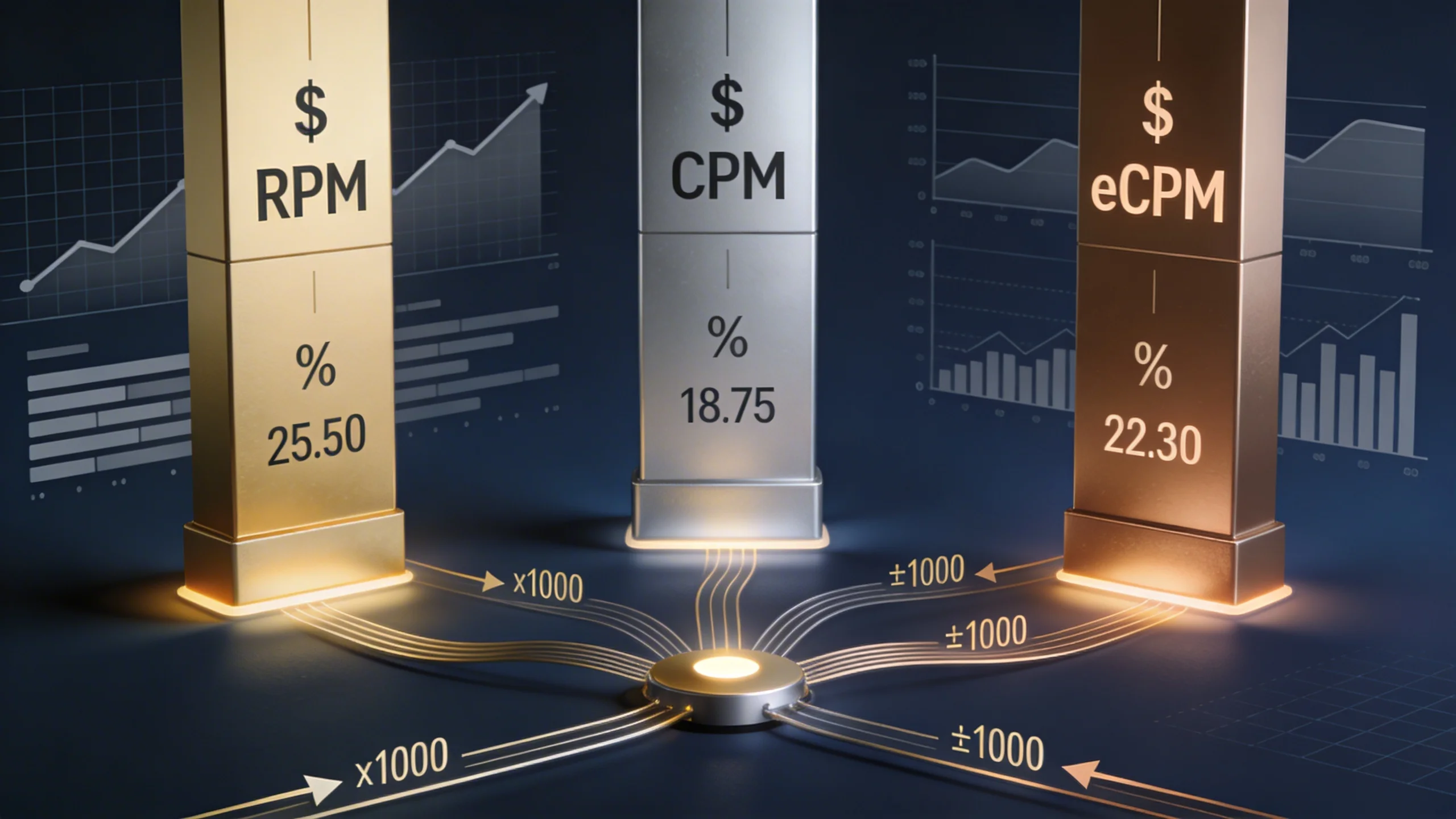 RPM vs. CPM vs. eCPM: The Publisher's Guide to What Really Matters for Revenue